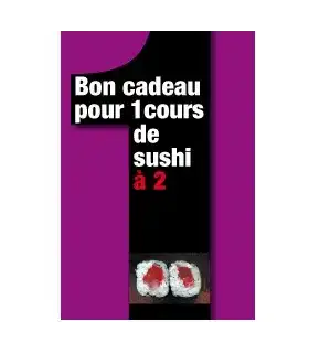 Bon cadeau pour 1 cours à deux