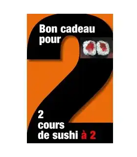 Bon cadeau pour 2 cours à deux