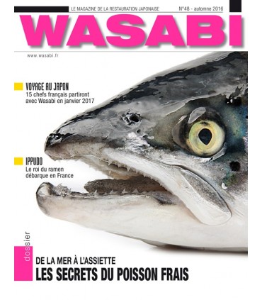 MAGAZINE WASABI N°48 Les secrets du poisson frais