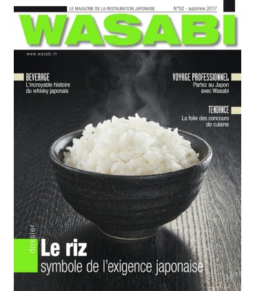 MAGAZINE WASABI N°52 Le riz japonais