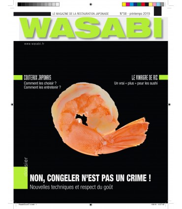 MAGAZINE WASABI N°58 Non, congeler n'est pas un crime