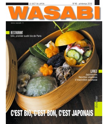 MAGAZINE WASABI N°46 Le bio