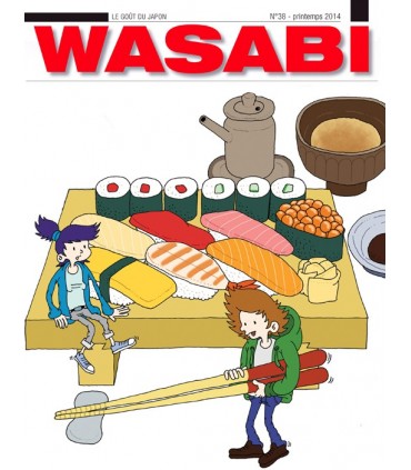 MAGAZINE WASABI N°39 LES MANGA CULINAIRES