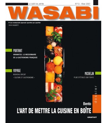 MAGAZINE WASABI N°13 - LES BENTOS