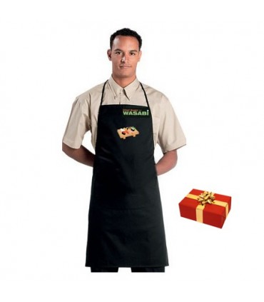 UN TABLIER siglé Chef sushi by Wasabi