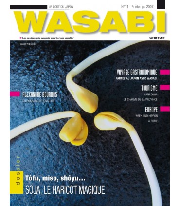 MAGAZINE WASABI N°11 - SOJA LE HARICOT MAGIQUE