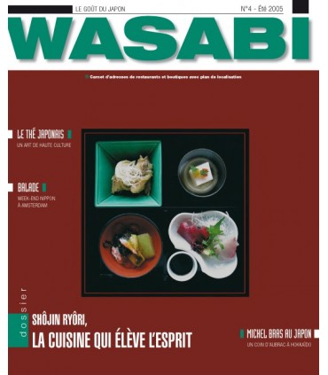 MAGAZINE WASABI N°04 - SHOJIN RYORI LA CUISINE DES MOINES