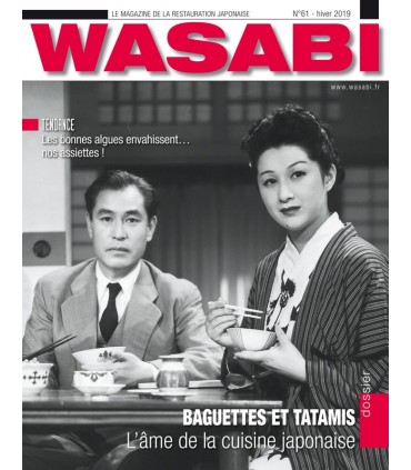 MAGAZINE WASABI N°61 Baguettes et tatamis