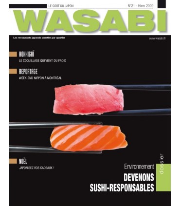 MAGAZINE WASABI N°21 - DEVENONS SUSHI RESPONSABLES